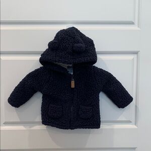 🌺 New Born Carter’s Navy Blue Bear Jacket